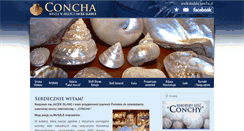 Desktop Screenshot of muszle.concha.pl
